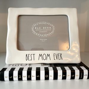 Rae Dunn BEST MOM EVER Picture Frame